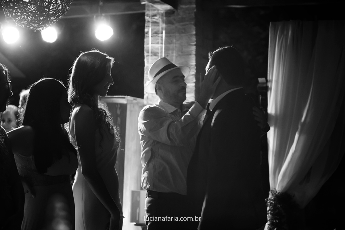 luz e sombra na fotografia de luciana faria casamento a noite