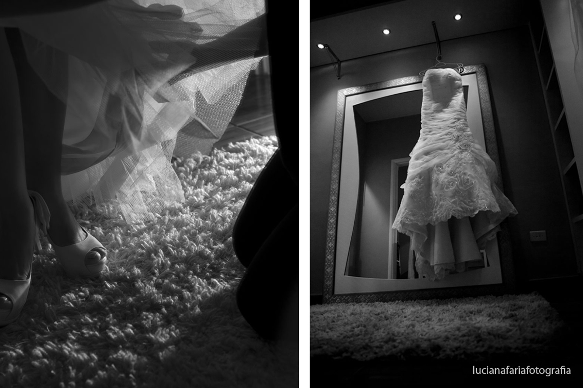 sapato de noiva, vestido da noiva, reflexo no espelho, hora de vestir, fotografia peb, fotos do making of, wedding