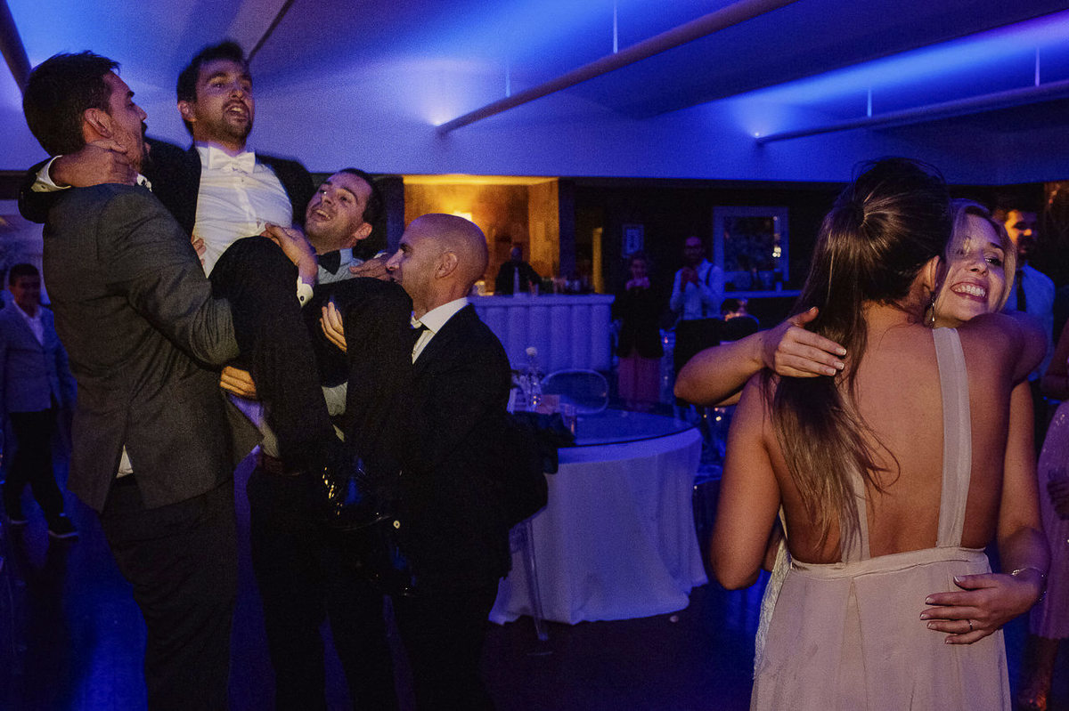 fim de festa de casamento em Fafe, Portugal
