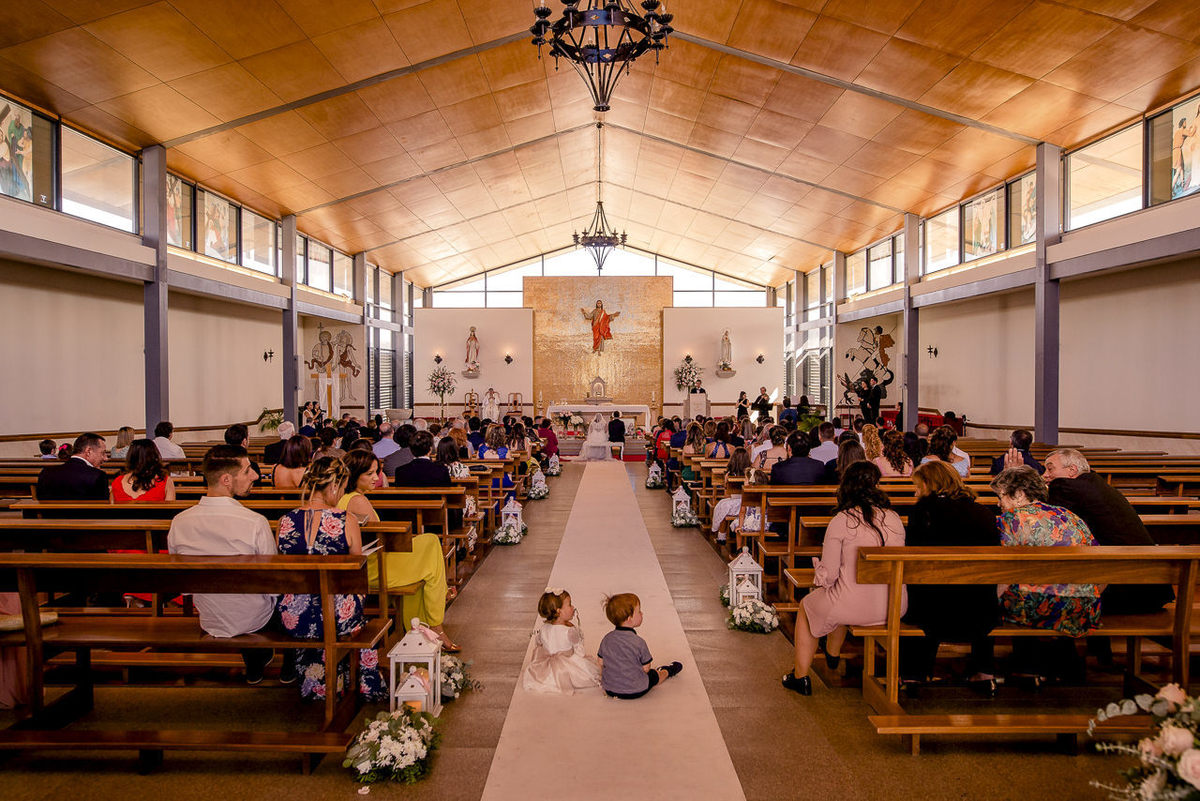 igreja em fafe com casamento