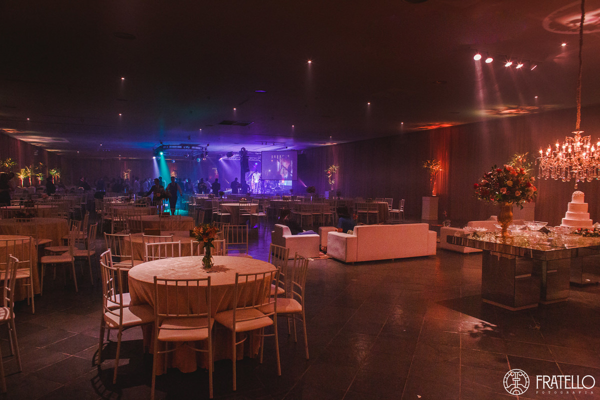 final da festa de casamento no centro de eventos italiano em irati