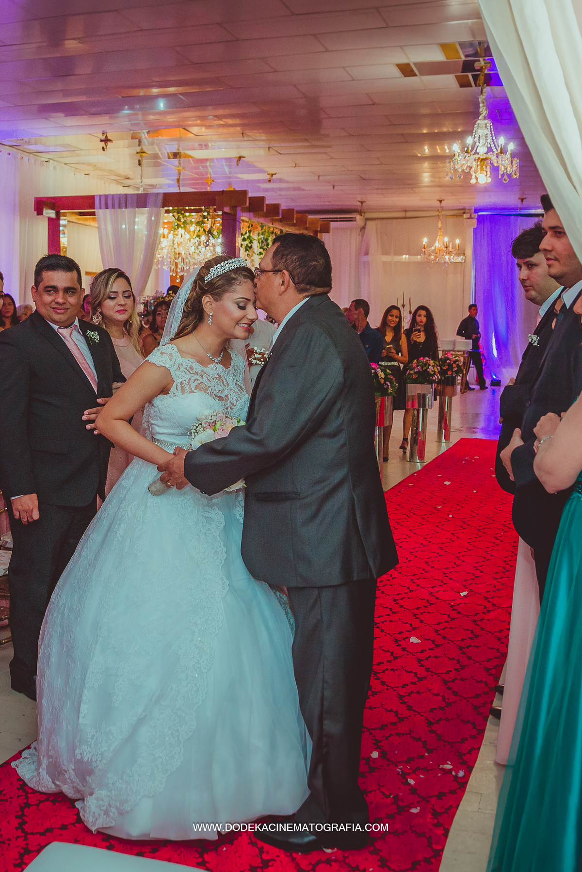 Fotografia de Casamento no Angelus Buffet em Manaus amazonas despedida do Pai