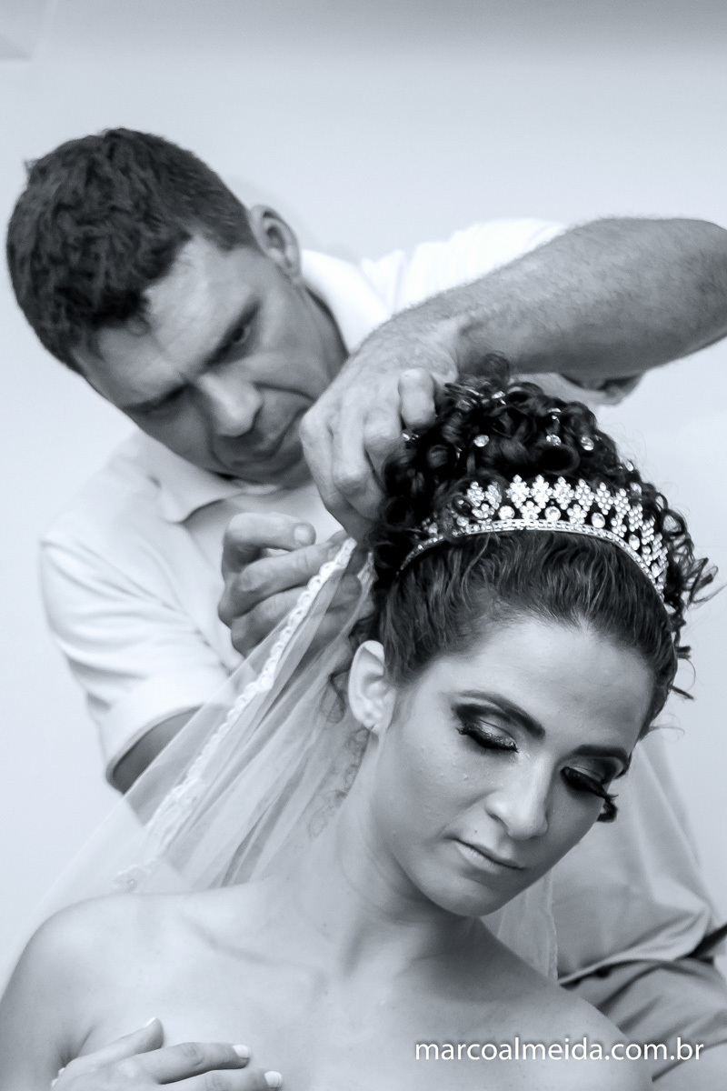 jose antonio psyco hair colocando o veu na noiva