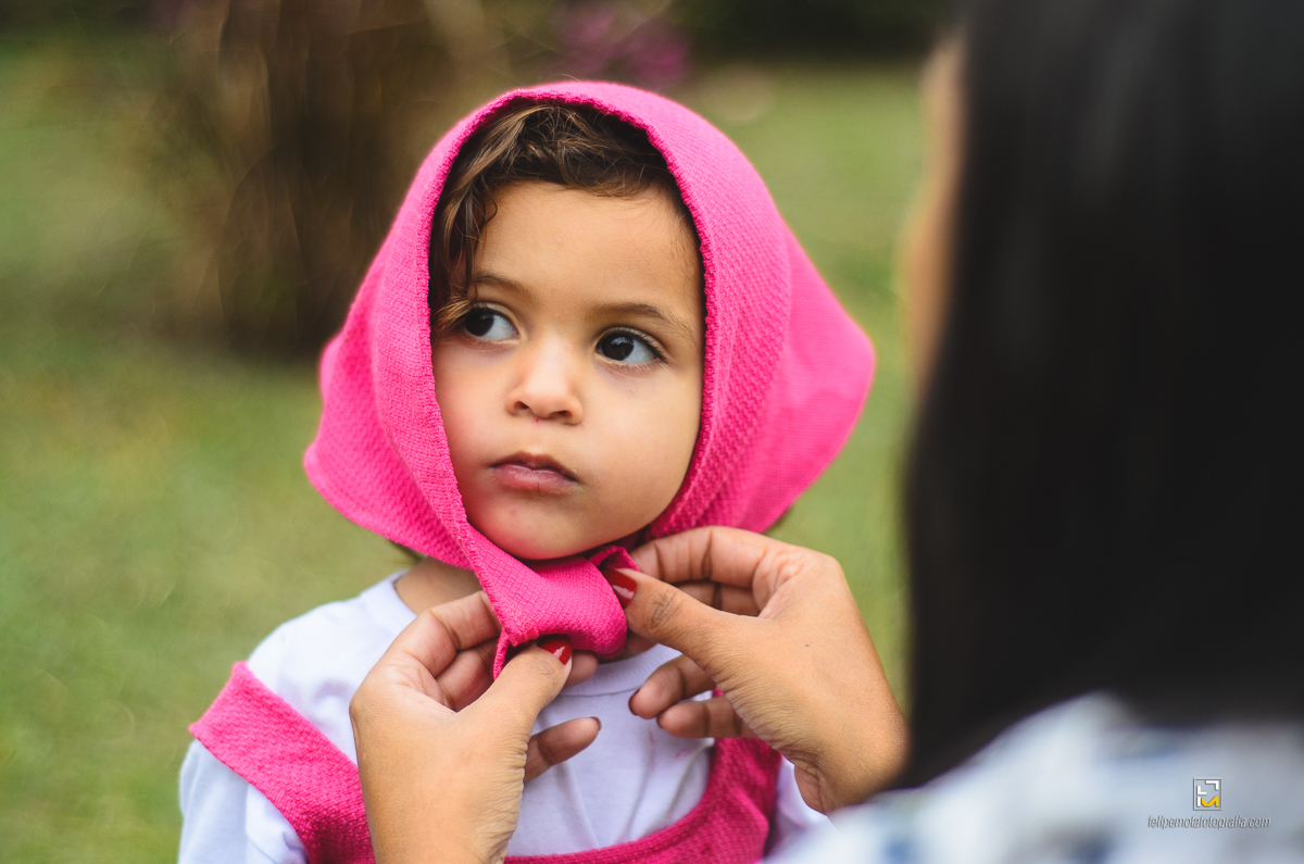o fotografo Felipe Mota Fotografia com o tema Masha e o Urso