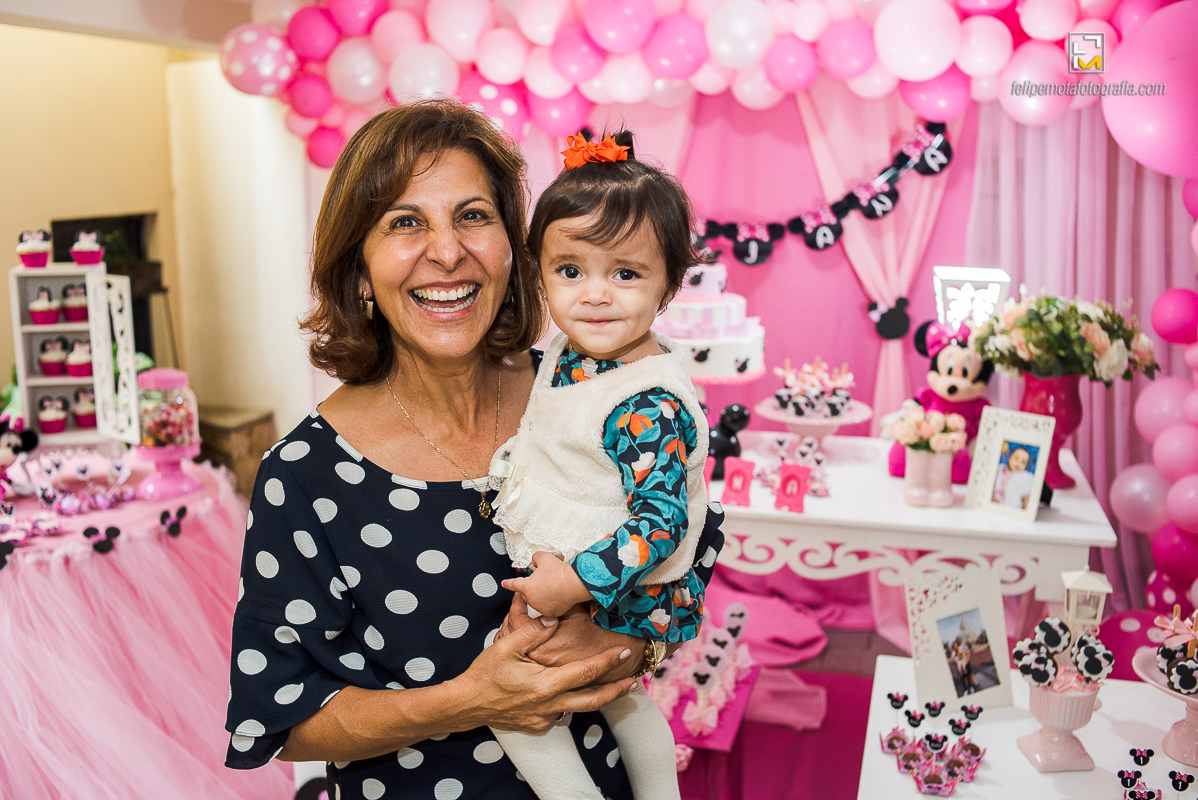 Felipe Mota Fotografia - Fotografa Aniversário de um ano na cidade de Pouso Alegre, uma festa decoração infantil em casa.