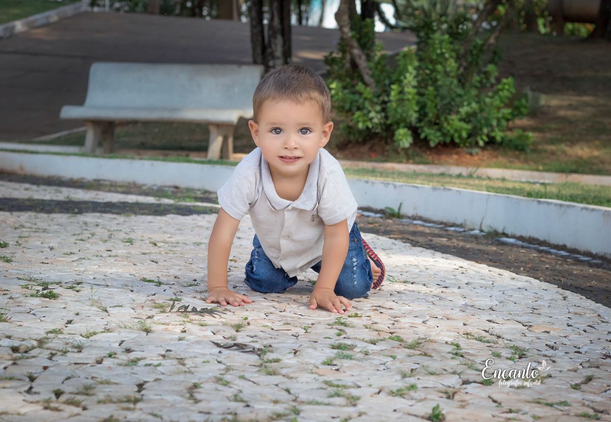 Ensaio na praça Walnir Bottaro Daniel - São Miguel do Oeste - Encanto Fotografia