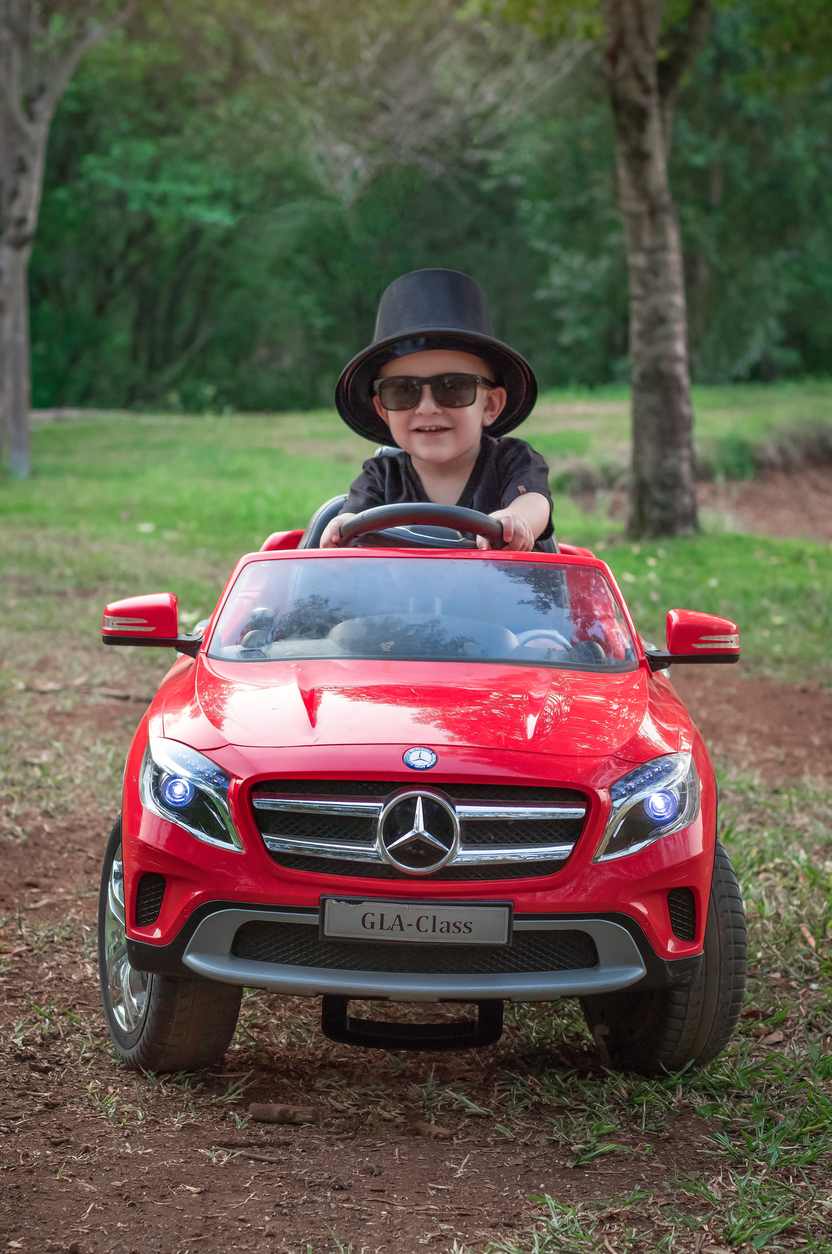 Ensaio de 3 anos do Joaquim no Camping Maziero / Descanso-SC - Encanto Fotografia