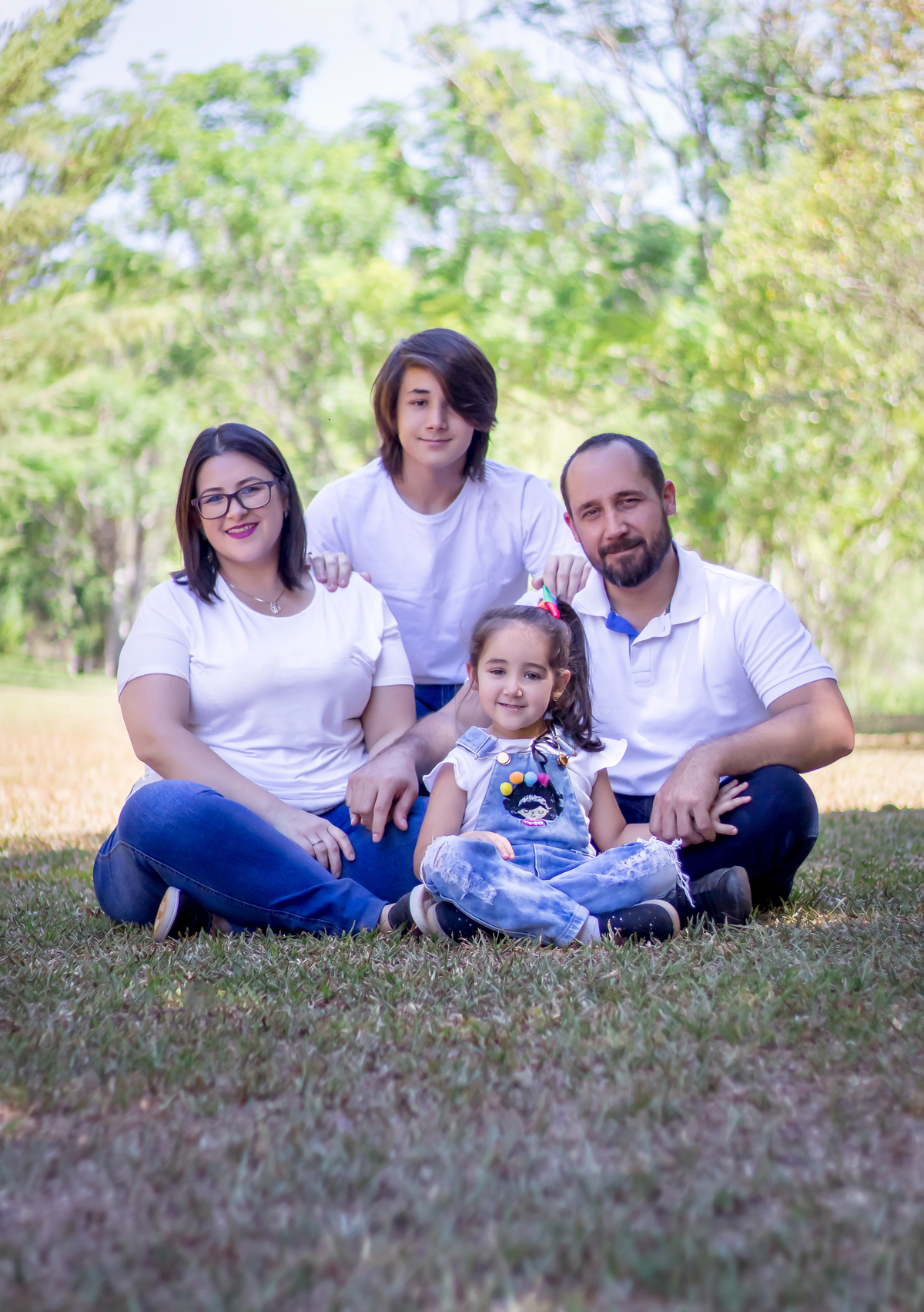 Ensaio de 4 anos da Ágata no Camping Lisot/ Paraíso - SC - Encanto Fotografia