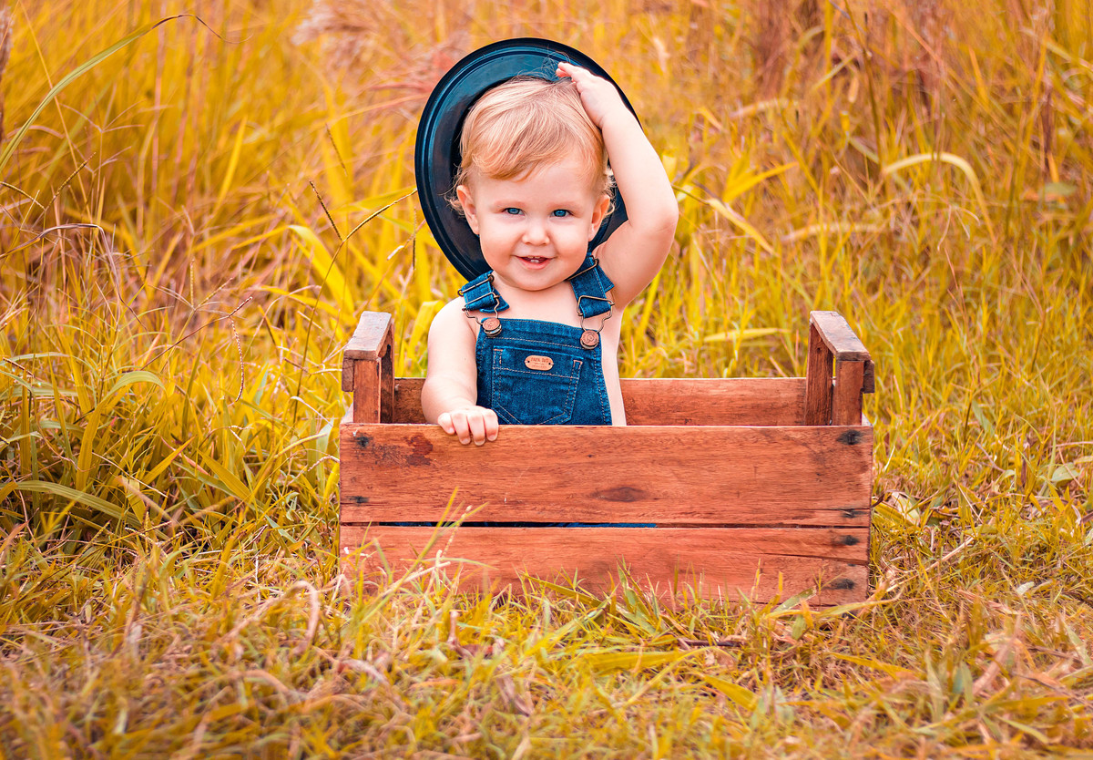 Ensaio dos irmãos Oliver e Joaquim em São Miguel do Oeste - Encanto Fotografia