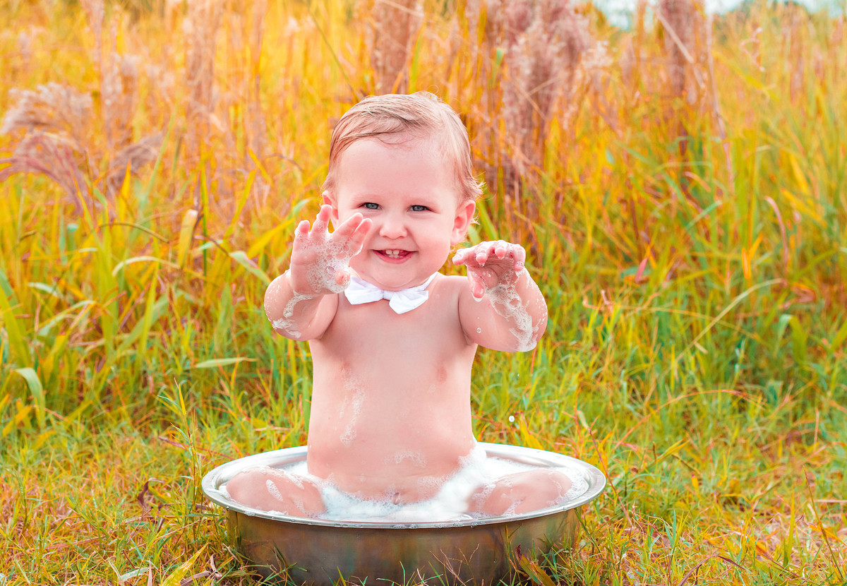 Ensaio dos irmãos Oliver e Joaquim em São Miguel do Oeste - Encanto Fotografia