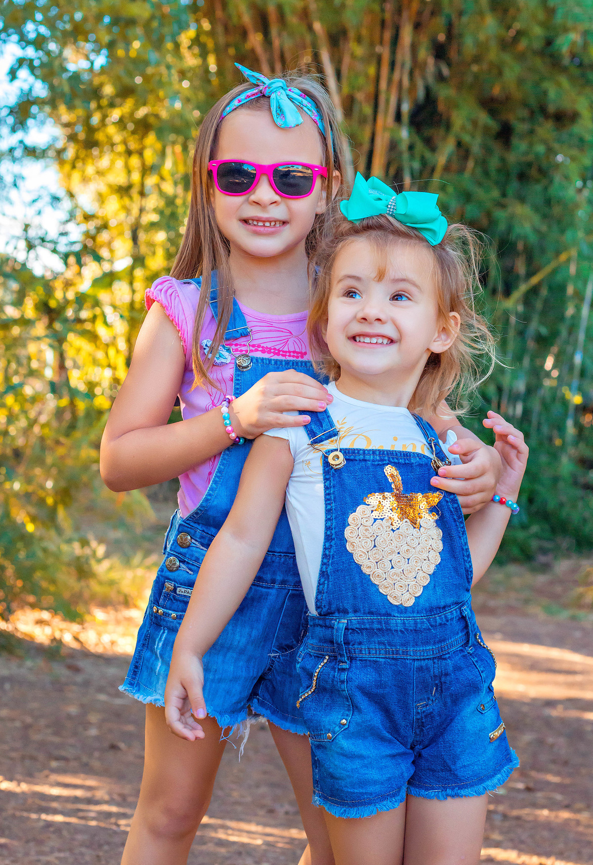 Ensaio das irmãs Helena e Bianca em São Miguel do Oeste/ SC - Encanto Fotografia