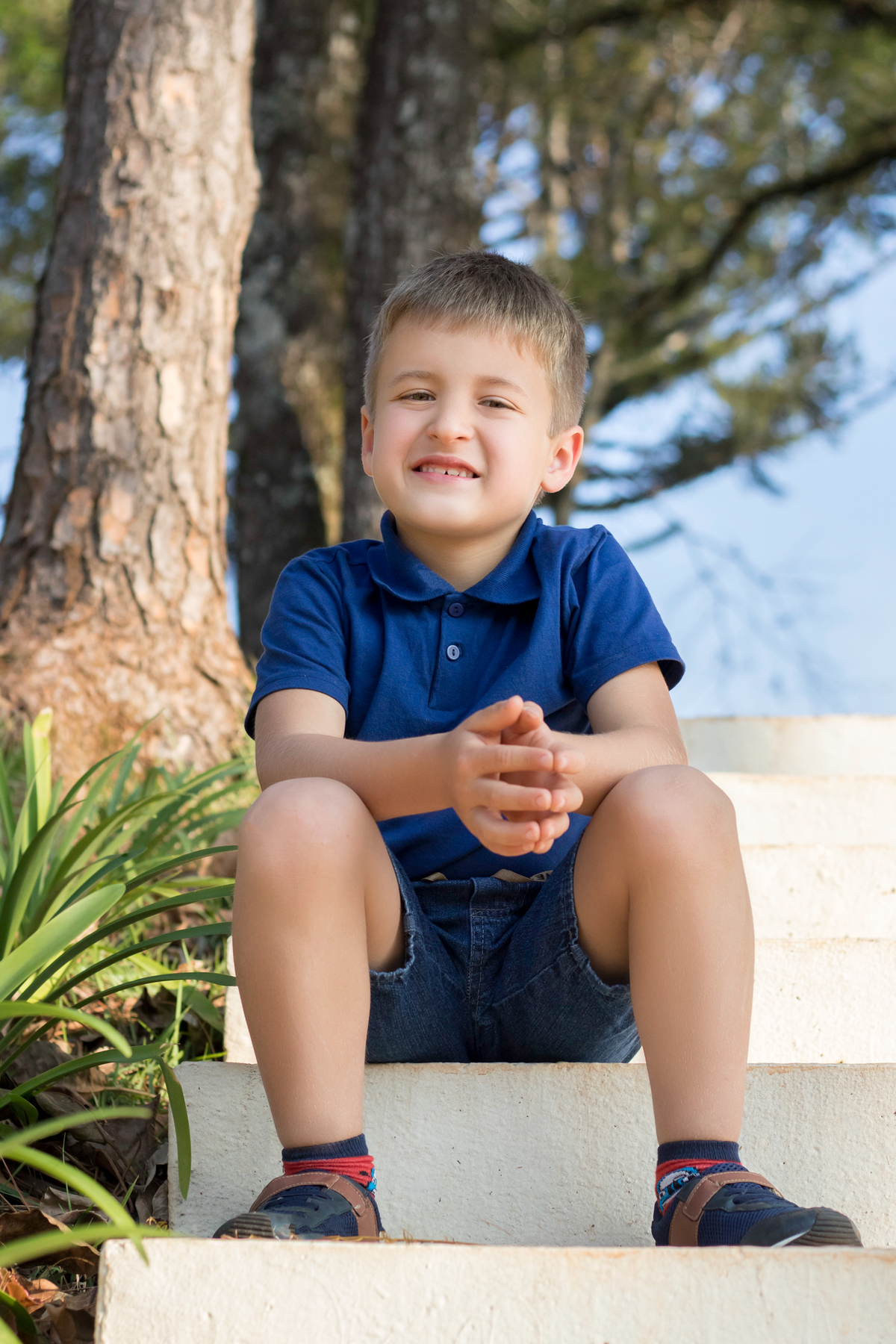 Ensaio do Leonardo na Praça Belarmino Annoni em São Miguel do Oeste - Encanto Fotografia