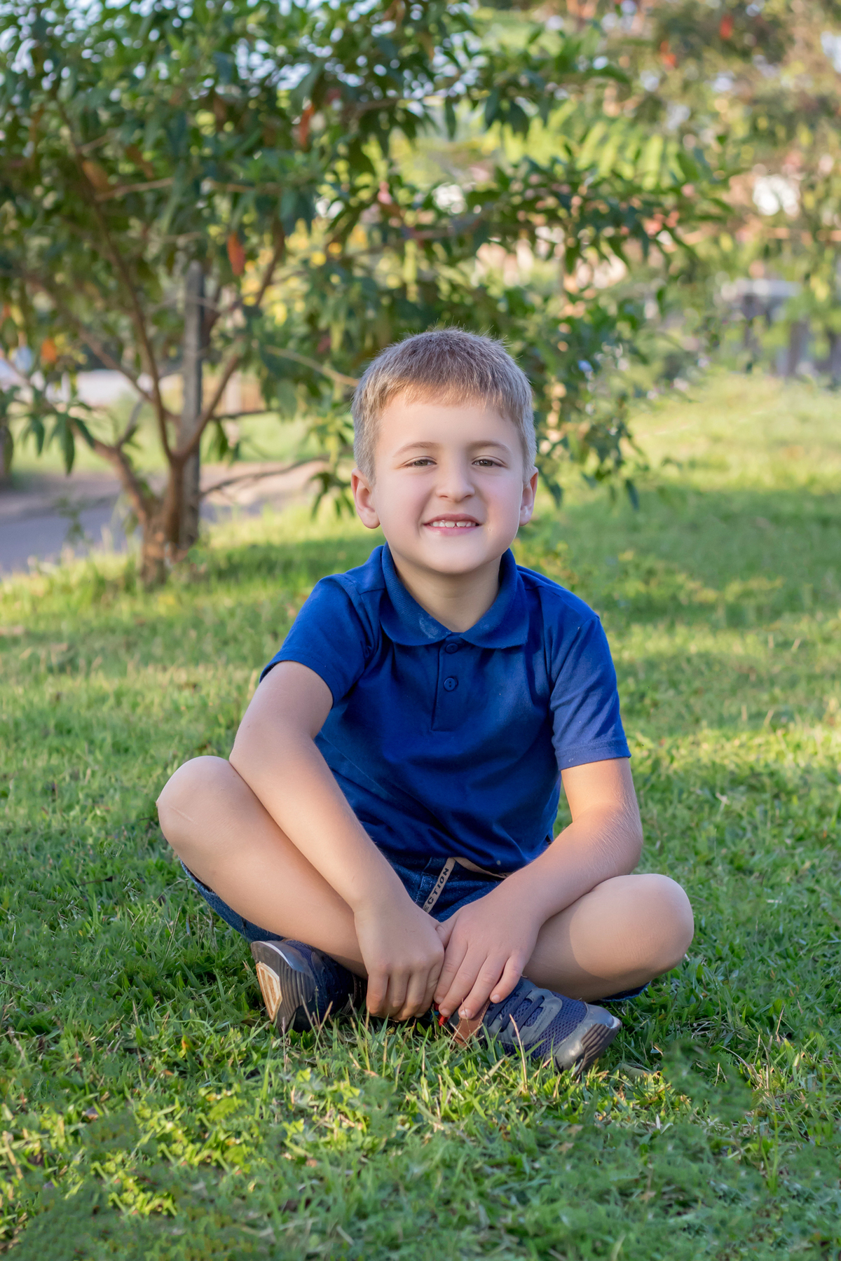 Ensaio do Leonardo na Praça Belarmino Annoni em São Miguel do Oeste - Encanto Fotografia