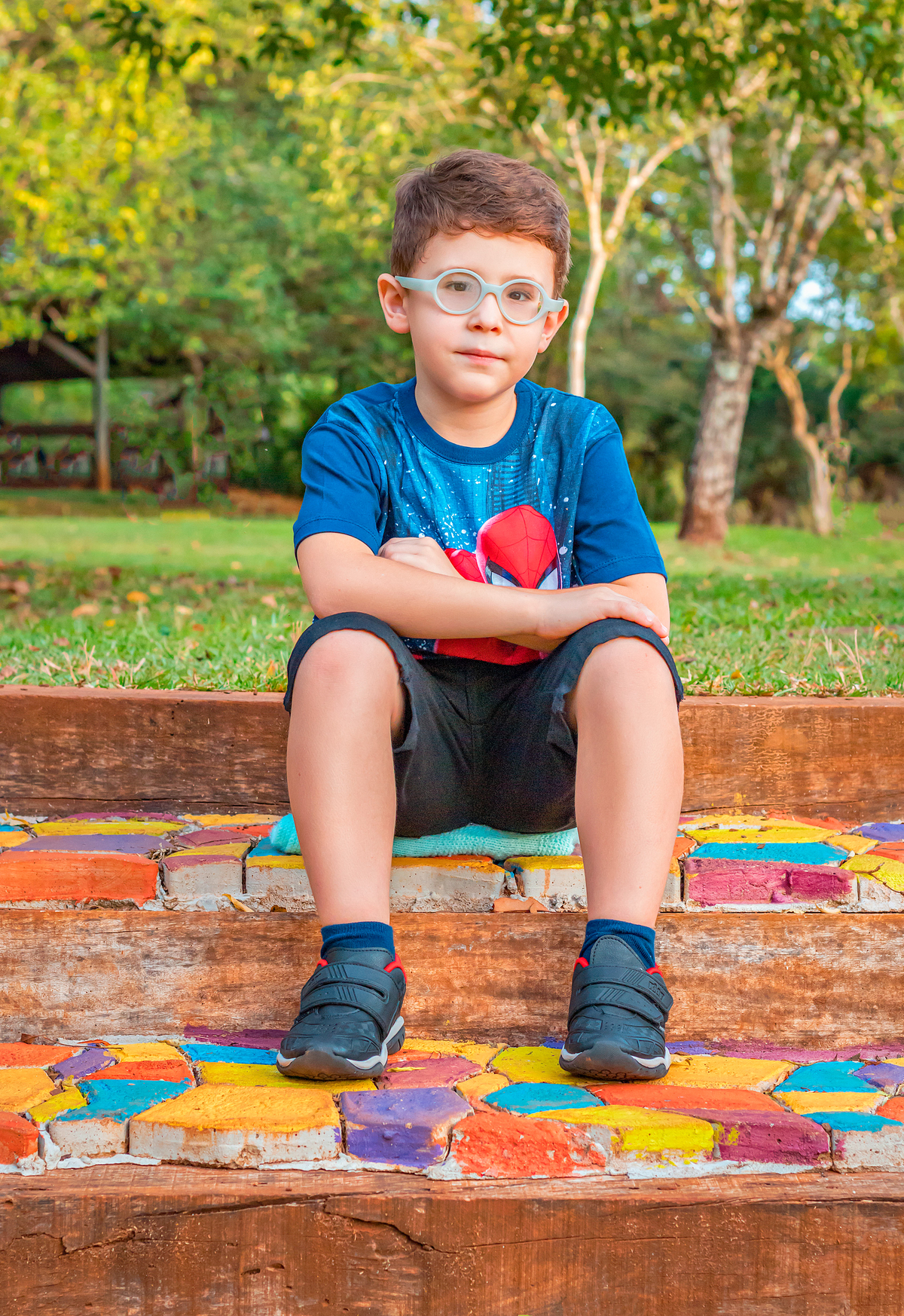 Ensaio do Davi no Camping Lisot/Paraíso - SC - Encanto Fotografia