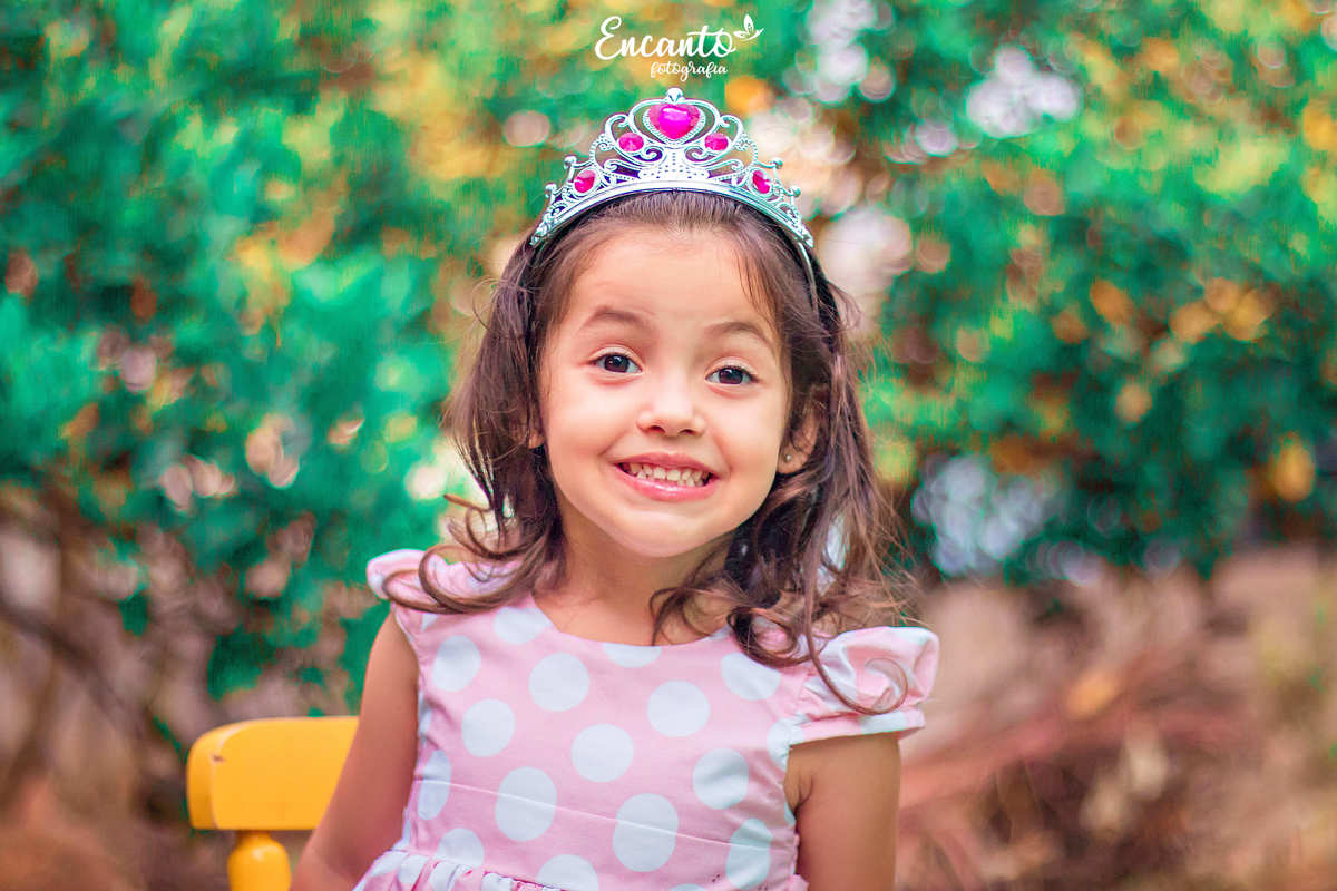 Ensaio de 5 anos da Bruna em São Miguel do Oeste/SC - Encanto Fotografia
