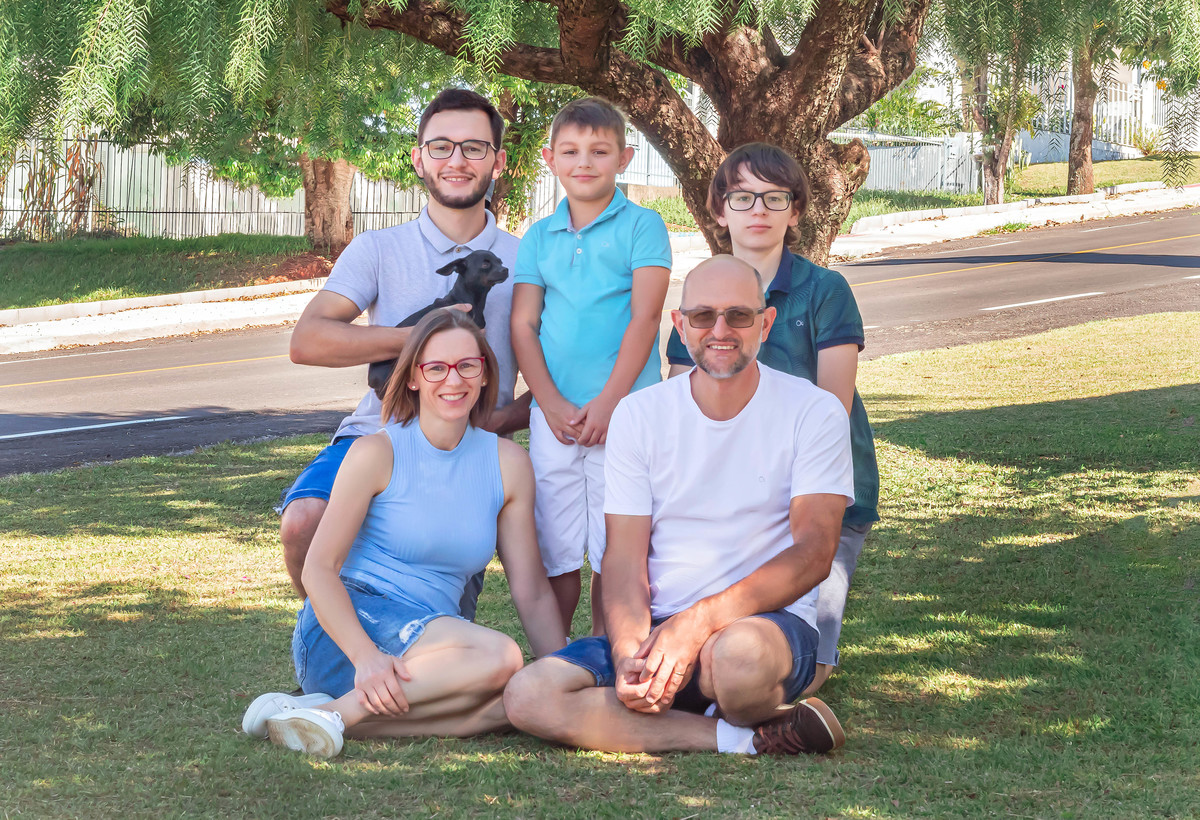 Ensaio do Rafael e Família em São Miguel do Oeste/SC - Encanto Fotografia