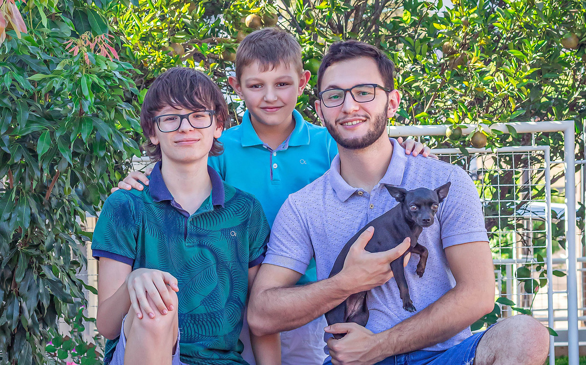 Ensaio do Rafael e Família em São Miguel do Oeste/SC - Encanto Fotografia