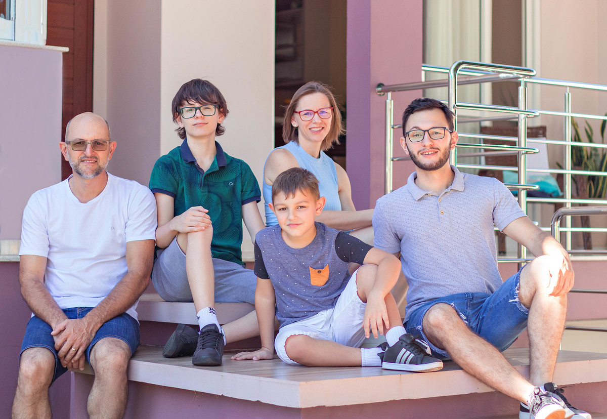 Ensaio do Rafael e Família em São Miguel do Oeste/SC - Encanto Fotografia