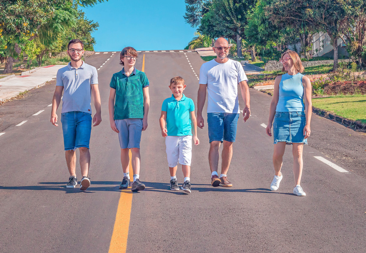 Ensaio do Rafael e Família em São Miguel do Oeste/SC - Encanto Fotografia