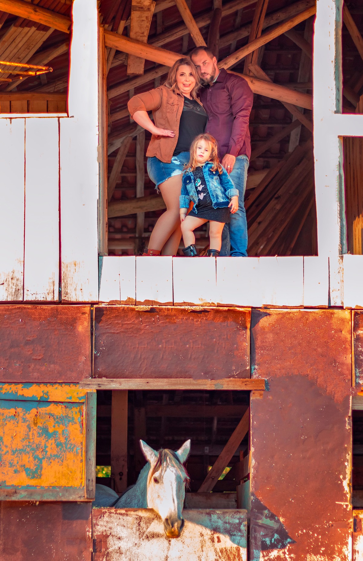Ensaio de 3 anos da Luiza na Sede Campeira - São Miguel Do Oeste/SC  - Encanto Fotografia