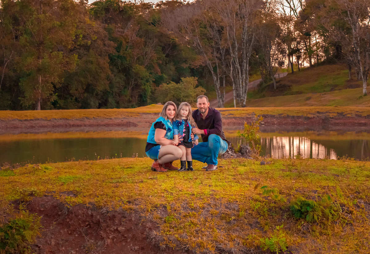 Ensaio de 3 anos da Luiza na Sede Campeira - São Miguel Do Oeste/SC  - Encanto Fotografia