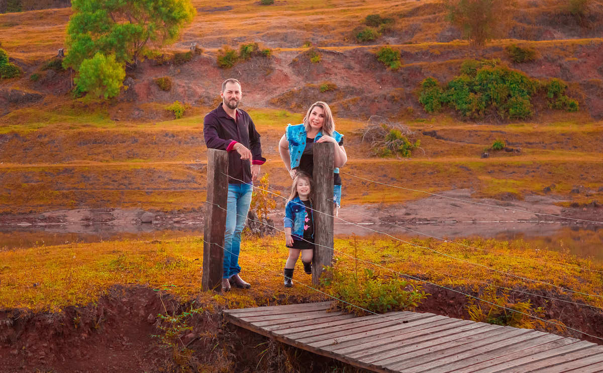 Ensaio de 3 anos da Luiza na Sede Campeira - São Miguel Do Oeste/SC  - Encanto Fotografia