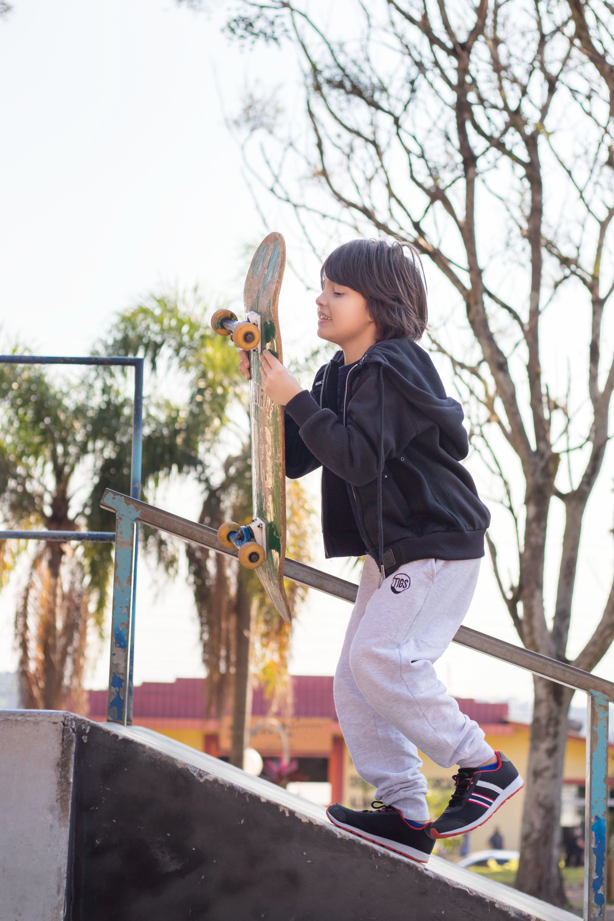 Ensaio do Rafael na praça Belarmino Annoni em São Miguel do Oeste/SC