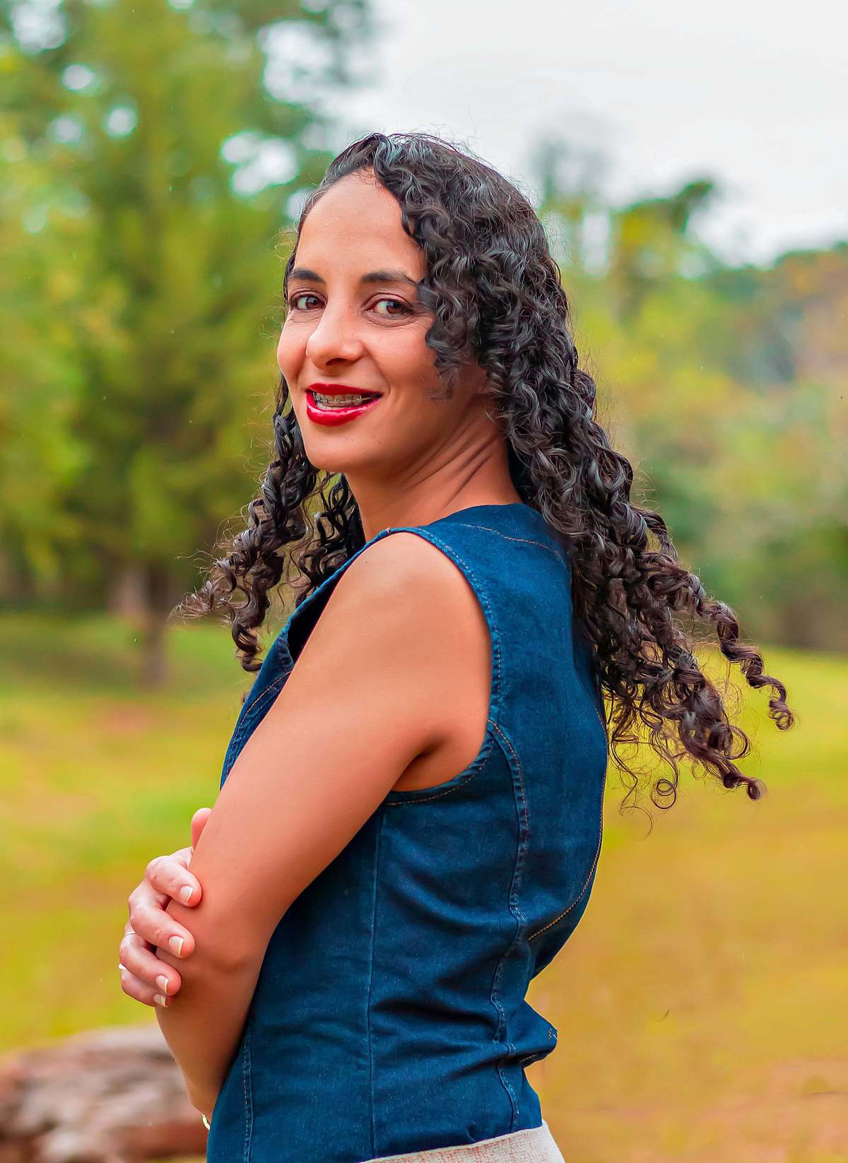 Ensaio das Irmãs Larissa e Maria com a Mãe no Camping Lisot em Paraíso/SC