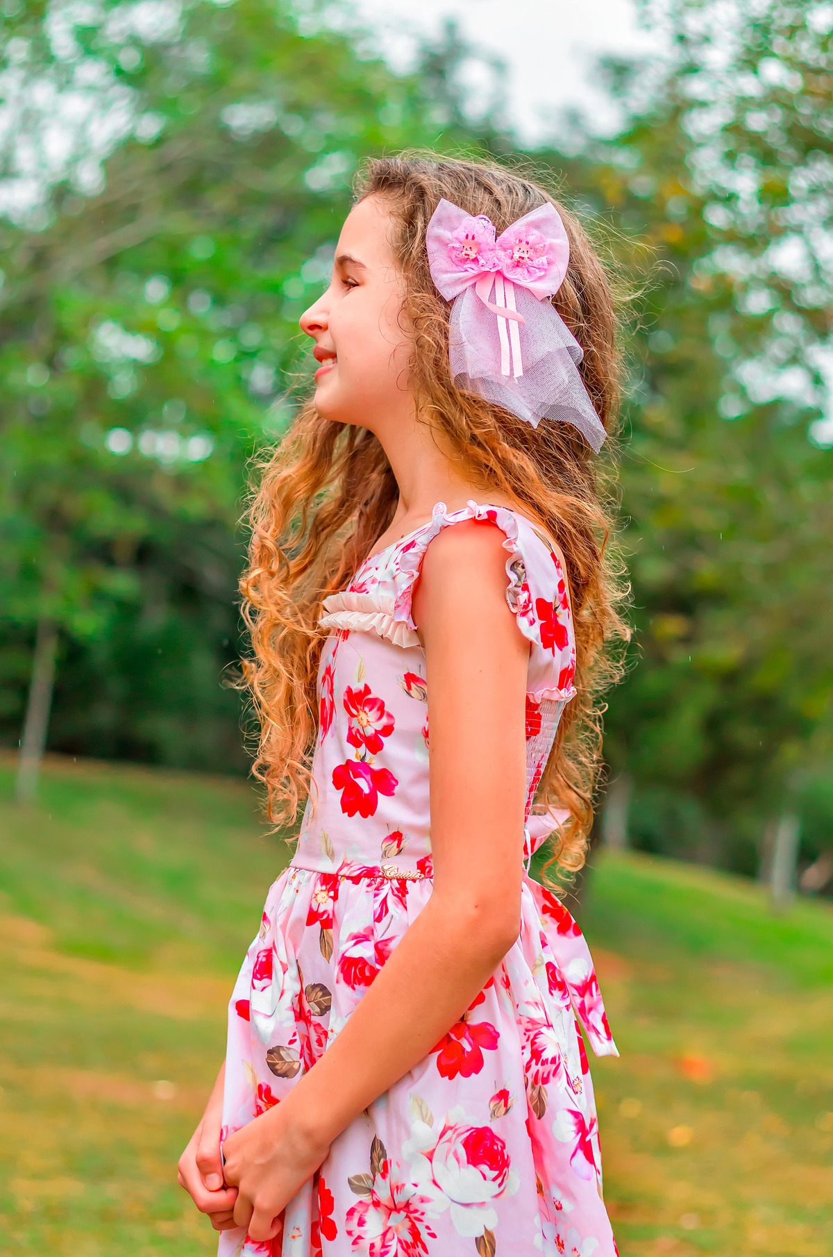 Ensaio das Irmãs Larissa e Maria com a Mãe no Camping Lisot em Paraíso/SC