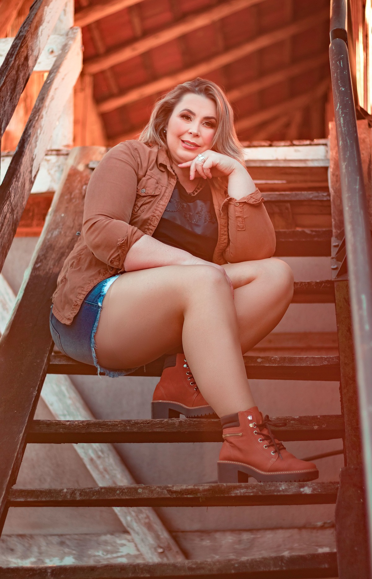 Ensaio da Leila na Sede Campeira - São Miguel Do Oeste/SC - Encanto Fotografia