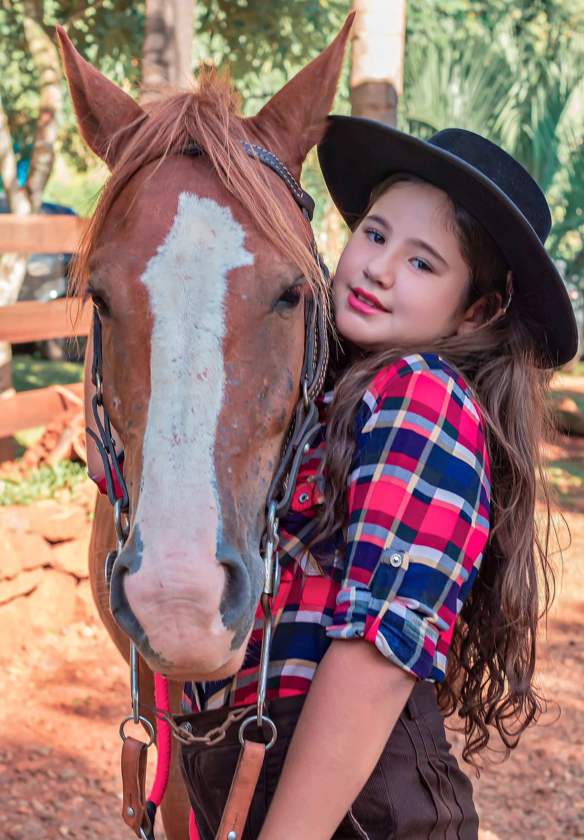 Ensaio Campeiro  de 10 anos da Isa em Chapecó/SC - Encanto Fotografia