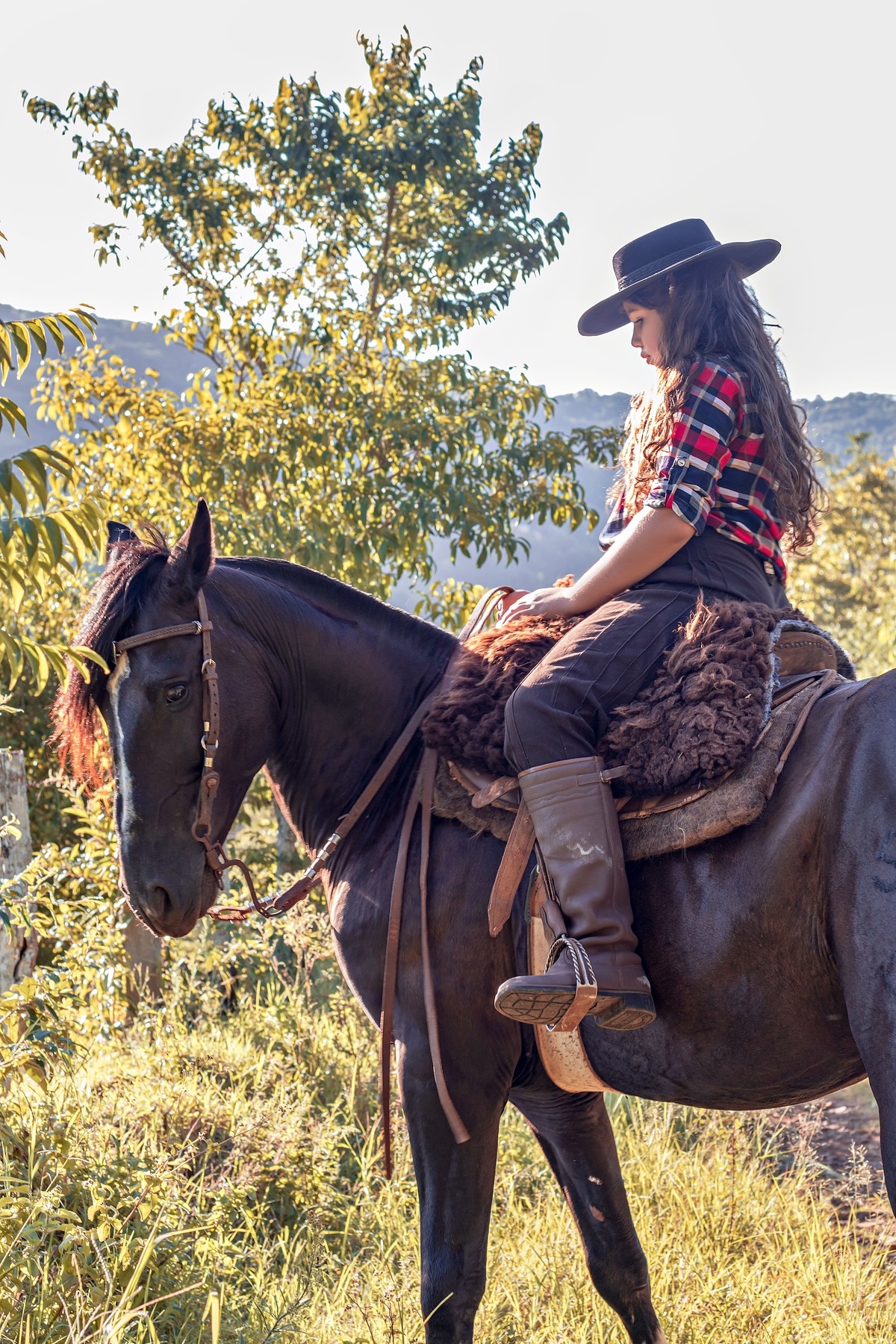 Ensaio Campeiro  de 10 anos da Isa em Chapecó/SC - Encanto Fotografia