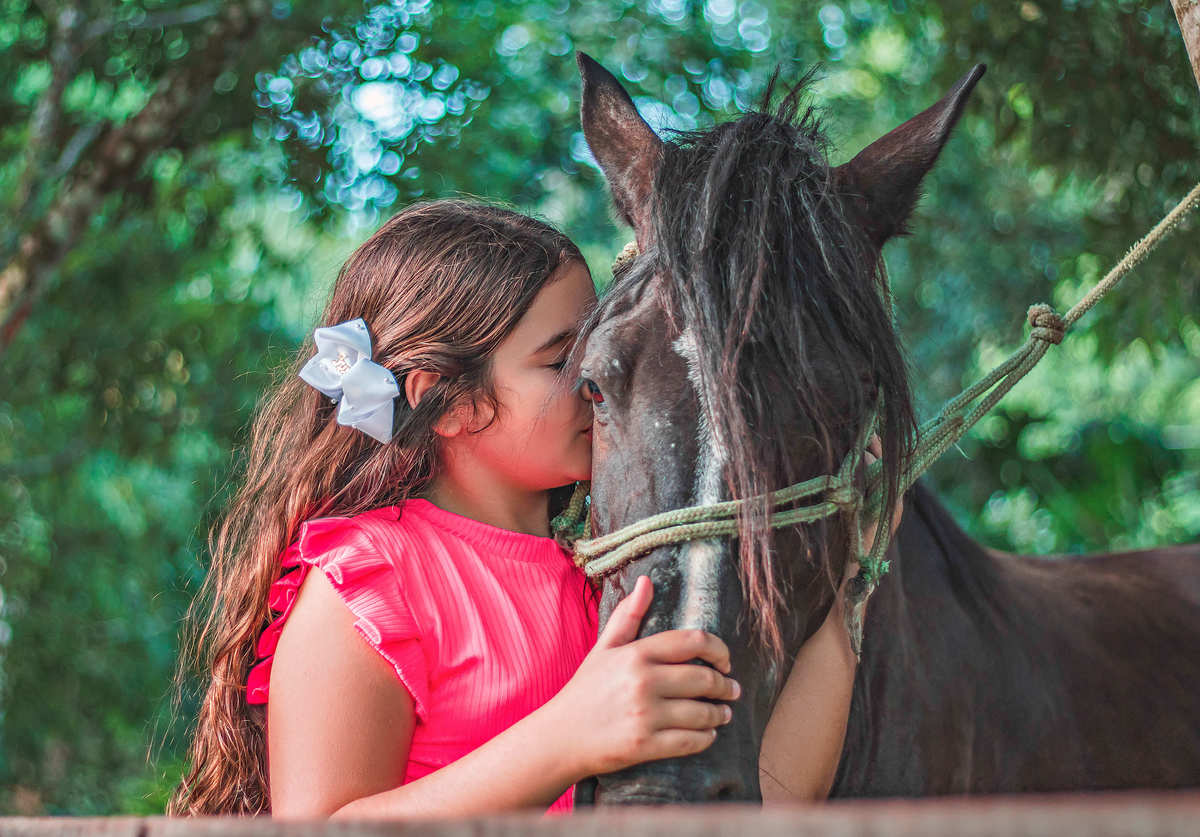 Ensaio Campeiro  de 10 anos da Isa em Chapecó/SC - Encanto Fotografia
