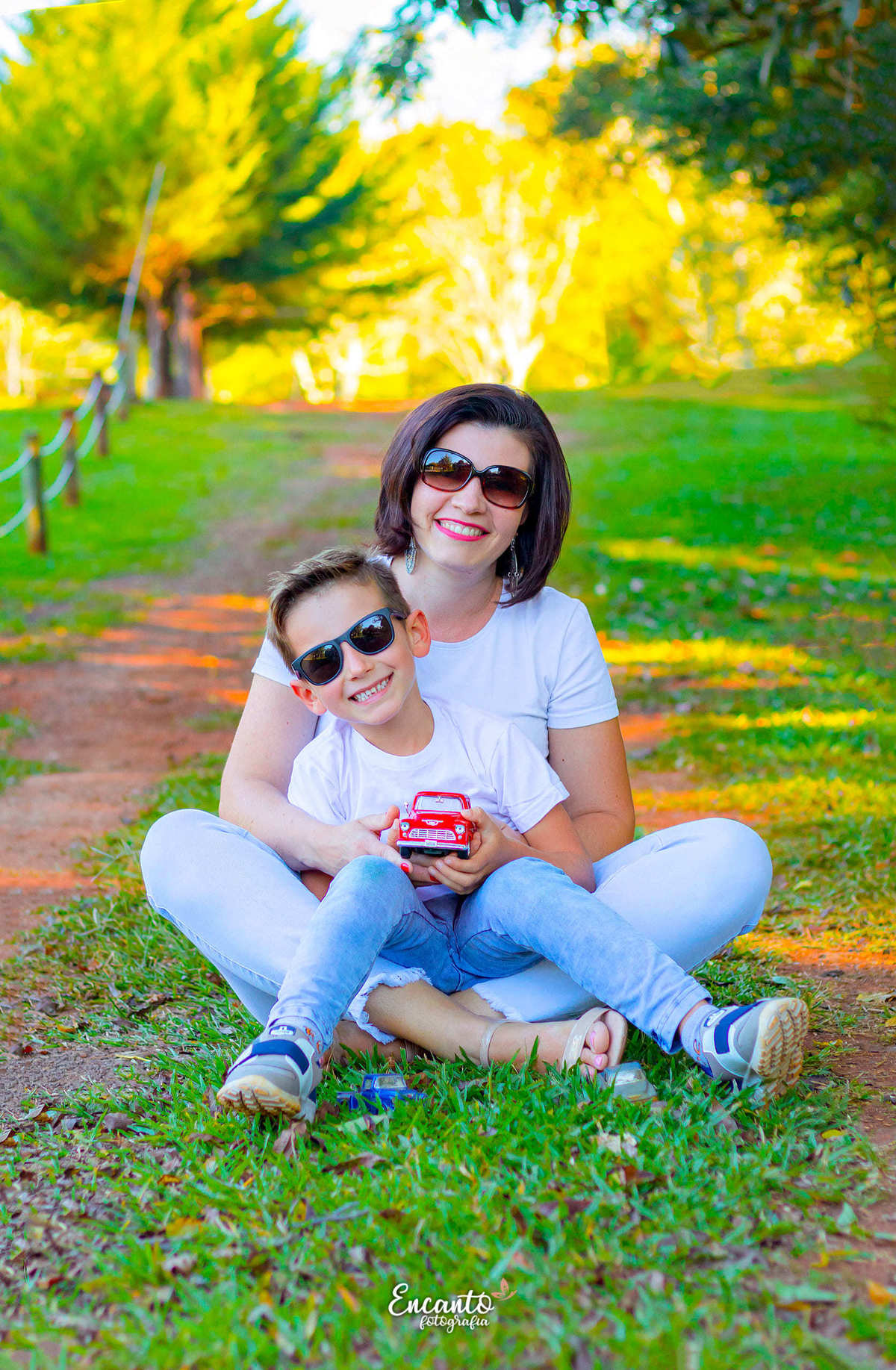 Ensaio Dia das mães 2021 - Mãe Daiane e Filho no Camping Lisot em Paraíso/SC - Encanto Fotografia