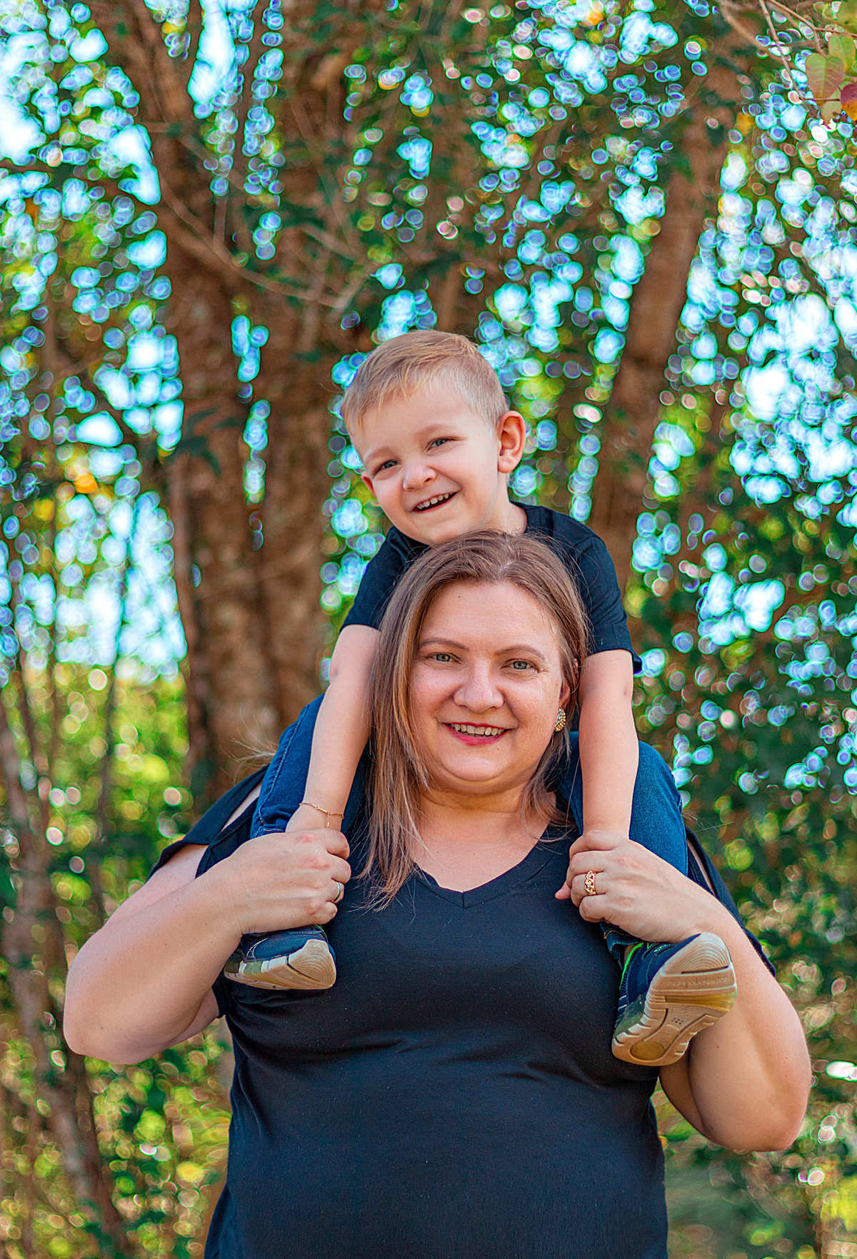 Ensaio Dia das mães 2021 - Mãe Franci e Filho no Camping Lisot em Paraíso/SC - Encanto Fotografia