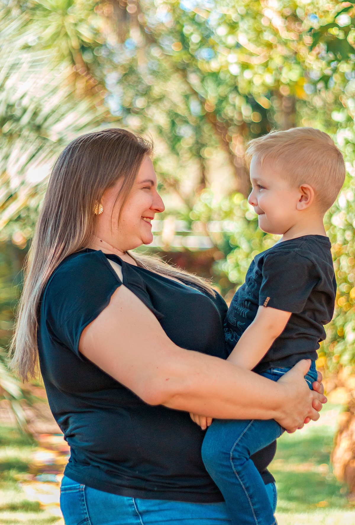 Ensaio Dia das mães 2021 - Mãe Franci e Filho no Camping Lisot em Paraíso/SC - Encanto Fotografia