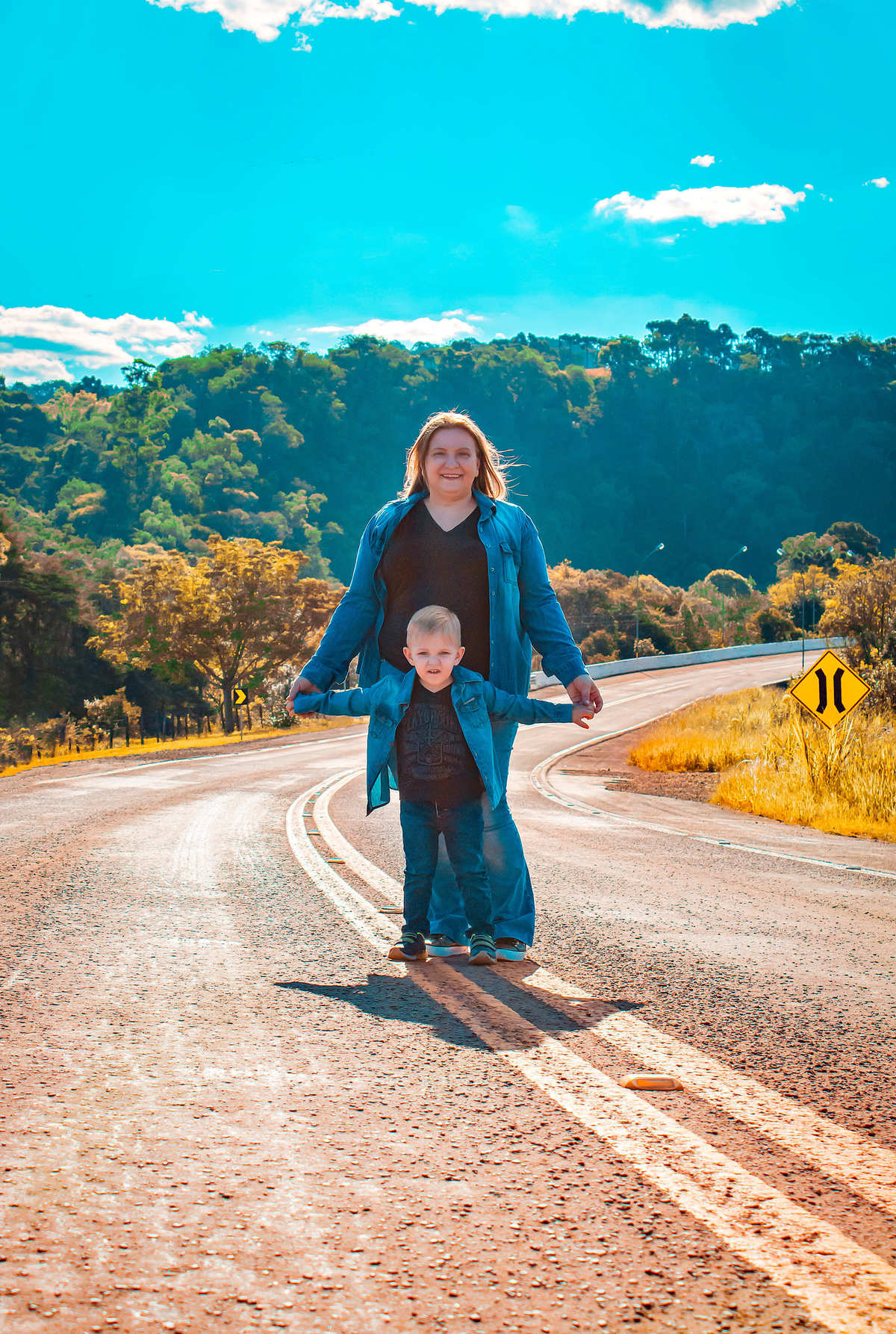 Ensaio Dia das mães 2021 - Mãe Franci e Filho no Camping Lisot em Paraíso/SC - Encanto Fotografia