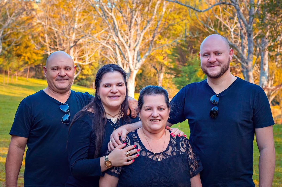 Ensaio em Família no Camping Lisot em Paraíso/SC