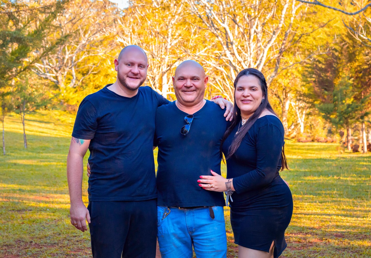 Ensaio em Família no Camping Lisot em Paraíso/SC