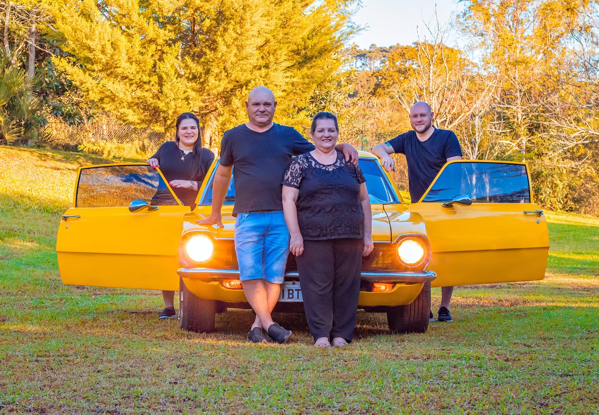 Ensaio em Família no Camping Lisot em Paraíso/SC