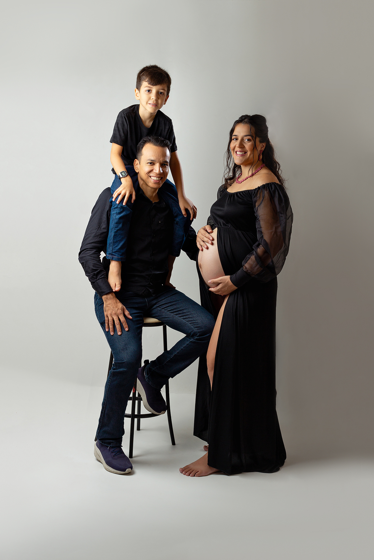 gestante, gravida, fotos de estúdio. 