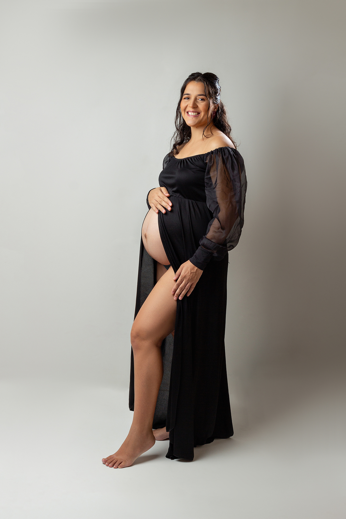 gestante, gravida, fotos de estúdio.