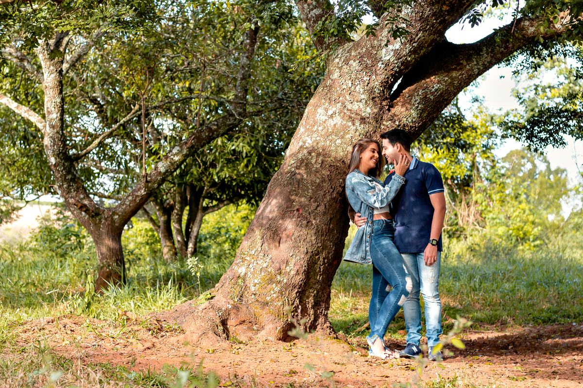 ensaio pre casamento na natureza