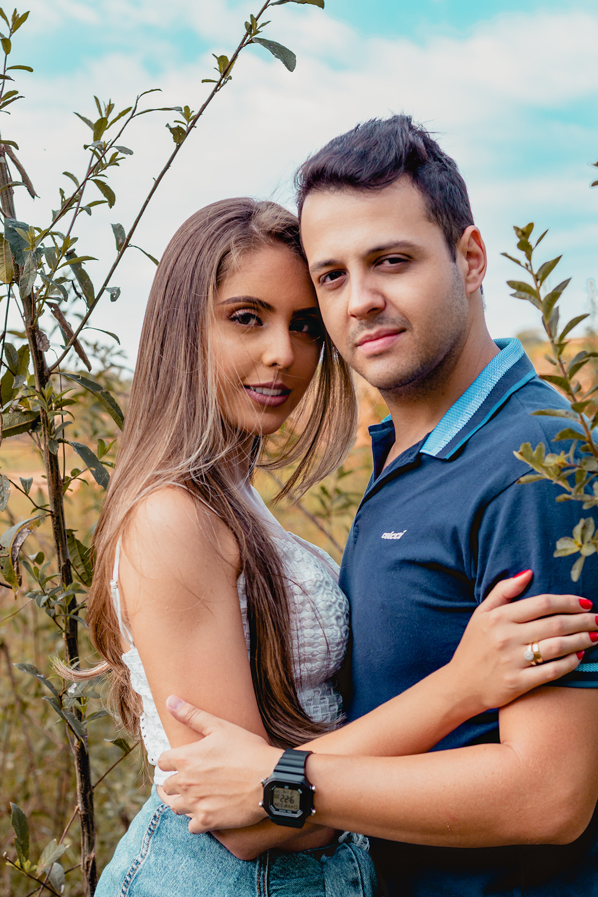 ensaio pre casamento na natureza