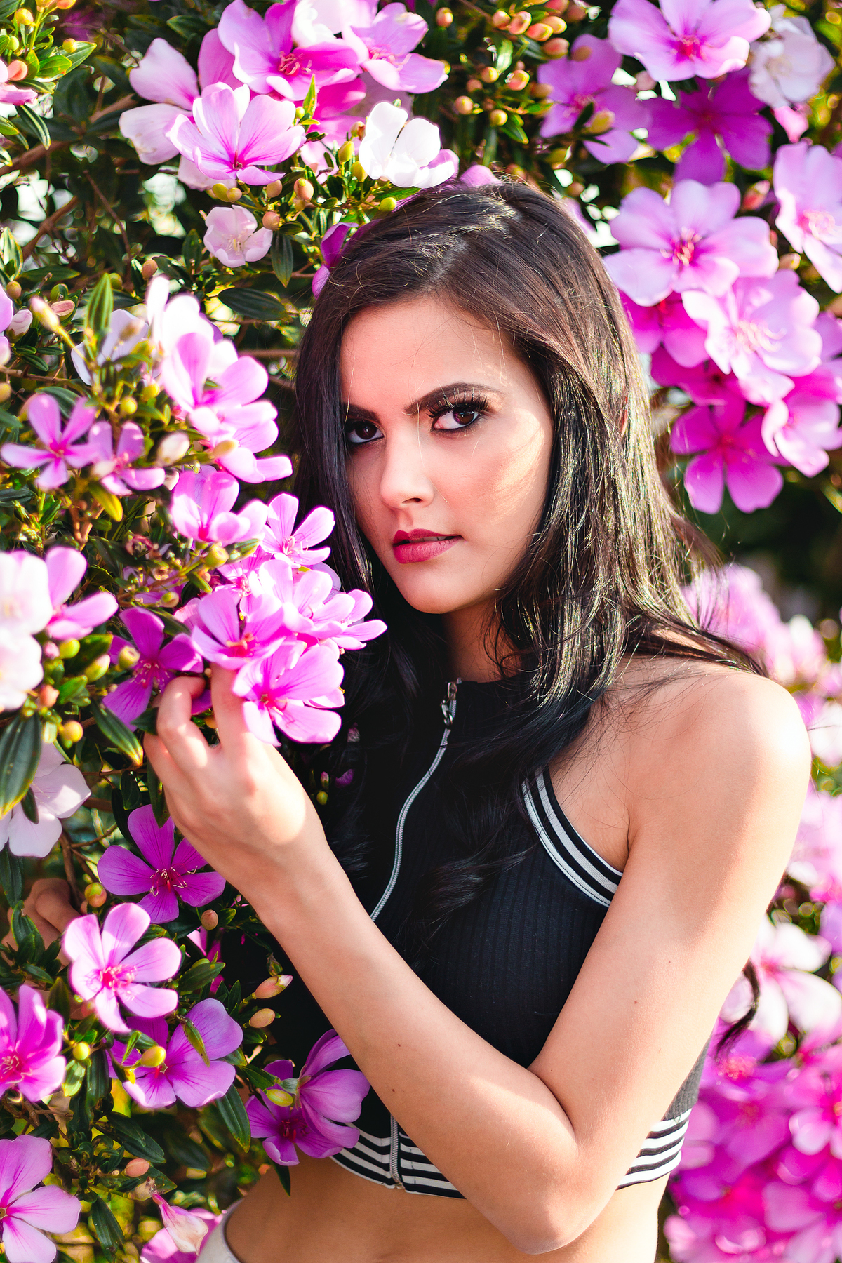 ensaio de 15 anos na natureza