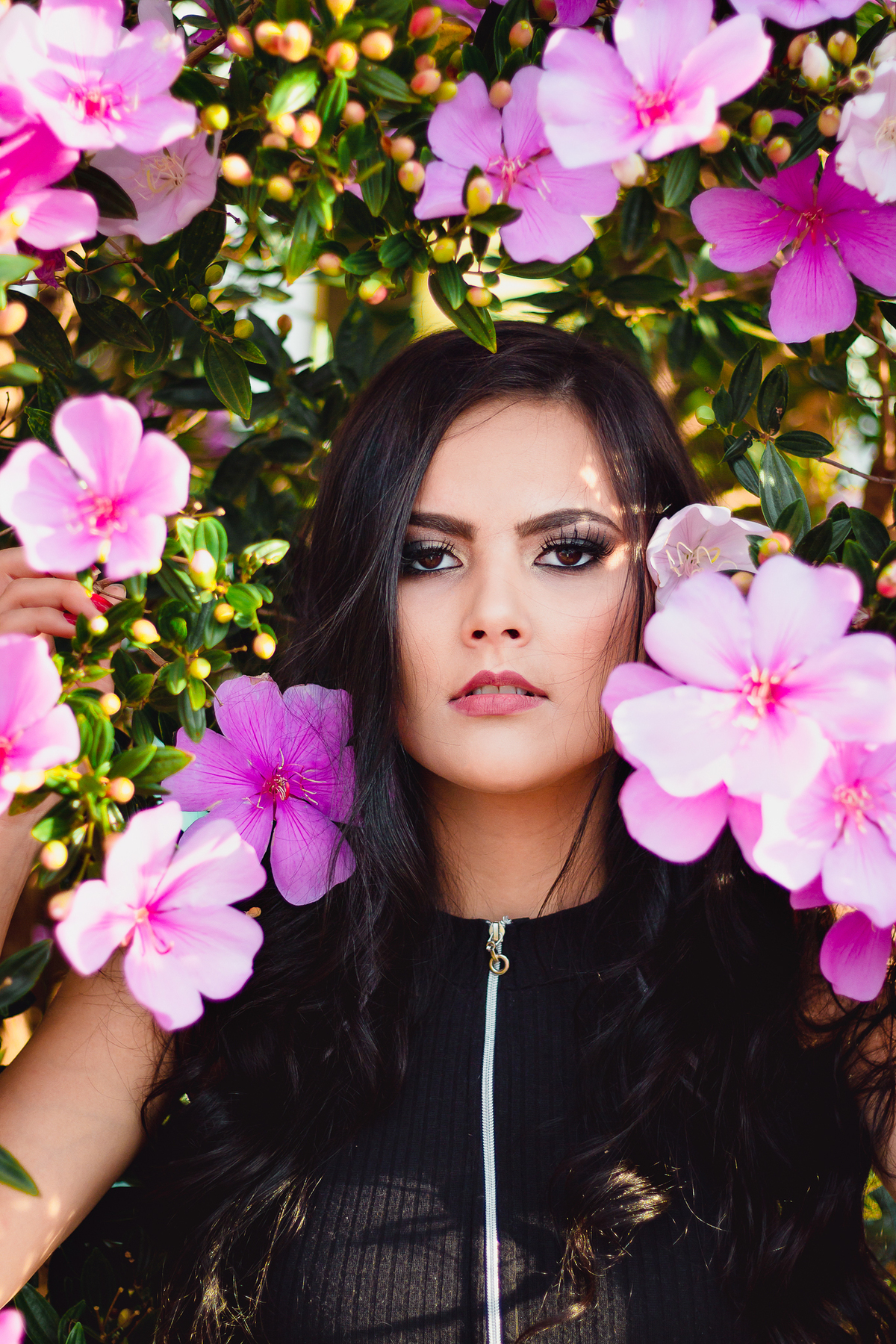 ensaio de 15 anos na natureza