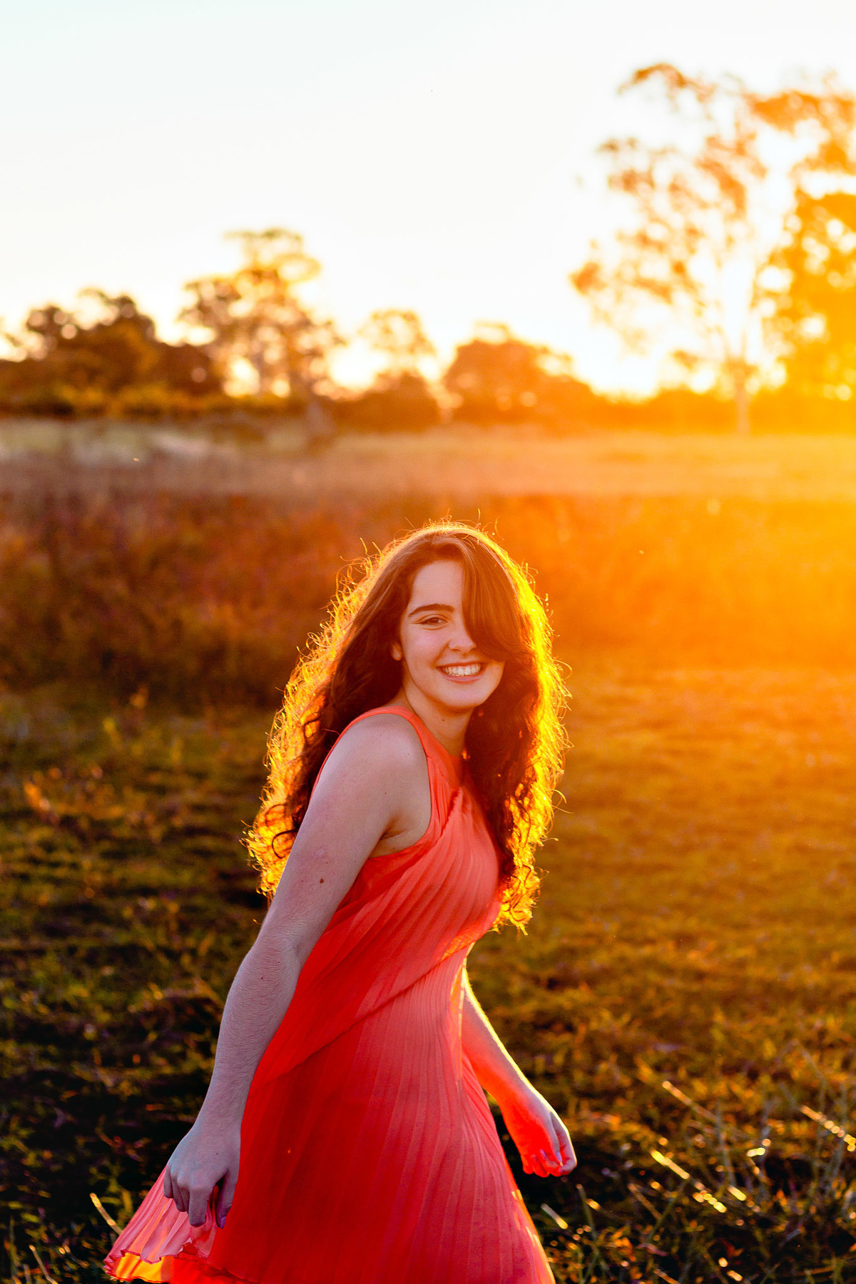 ensaio de 15 anos na natureza