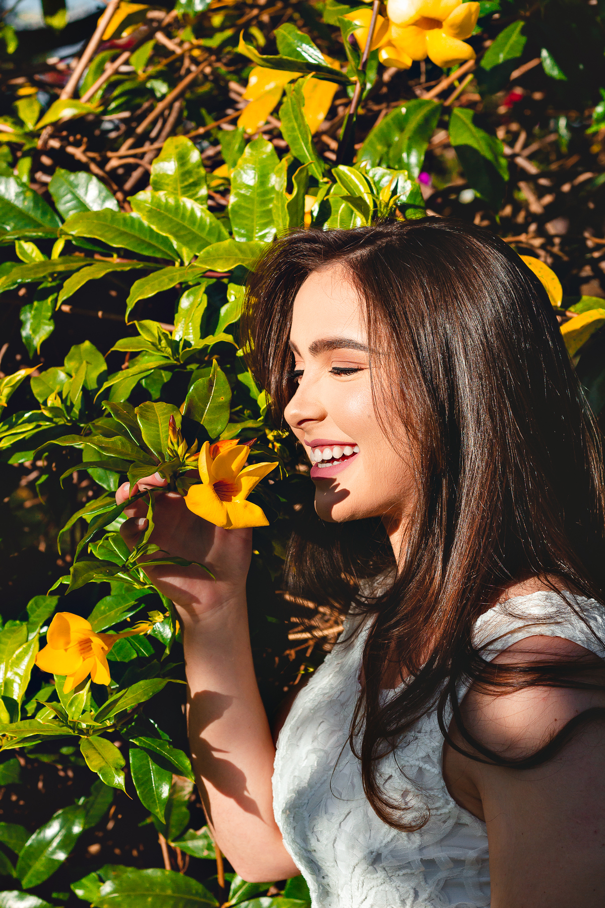 ensaio de 15 anos na natureza