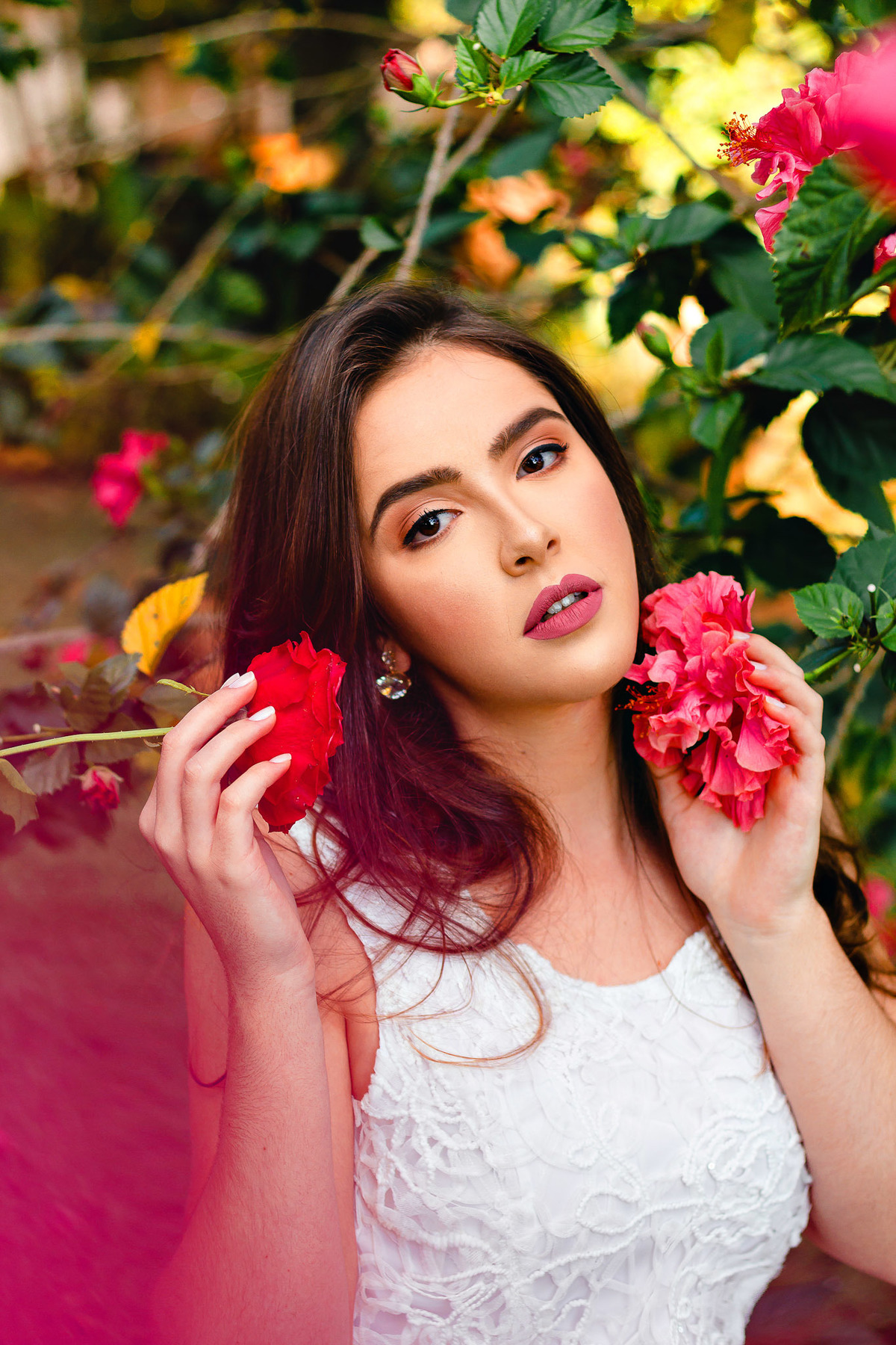 ensaio de 15 anos na natureza