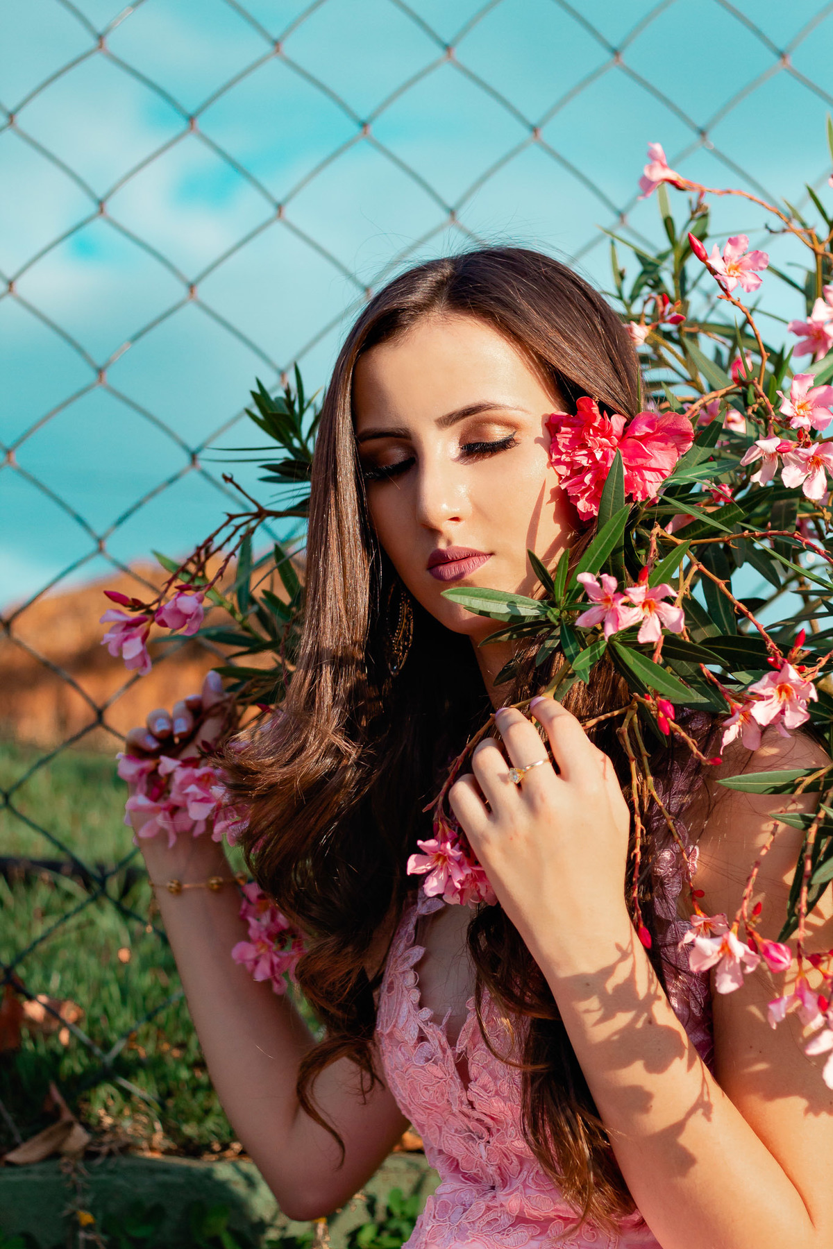 fotografia de ensaio de 15 anos 
